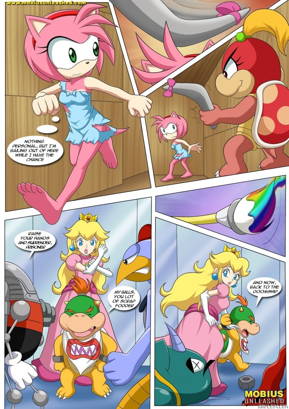 Mario and Sonic porn comic picture 26