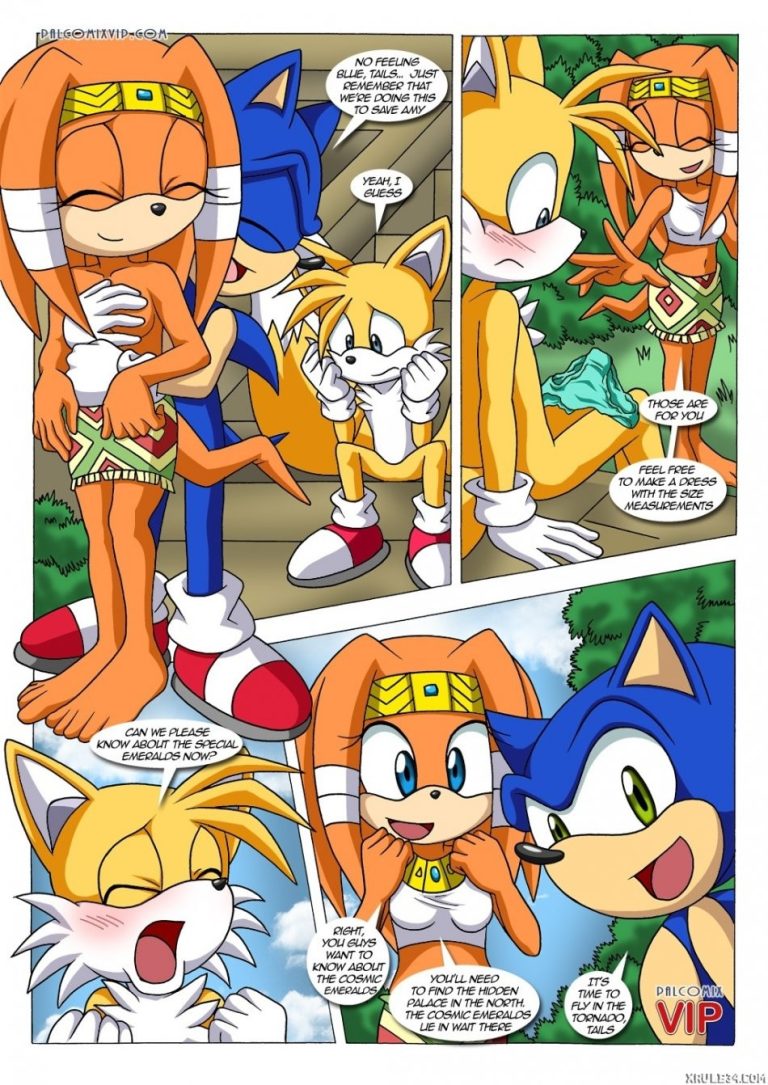 Mario and Sonic porn comic picture 3