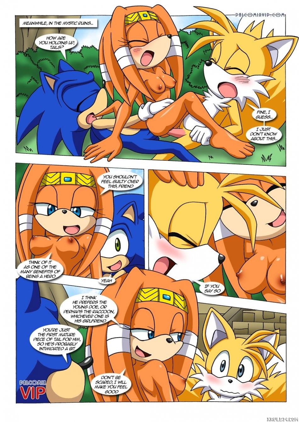Mario and Sonic porn comic picture 41