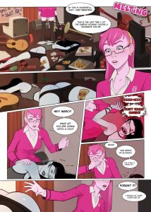 Melting porn comic picture 1