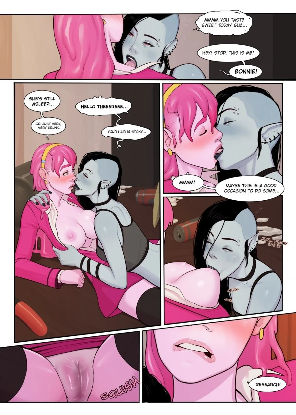 Melting porn comic picture 4