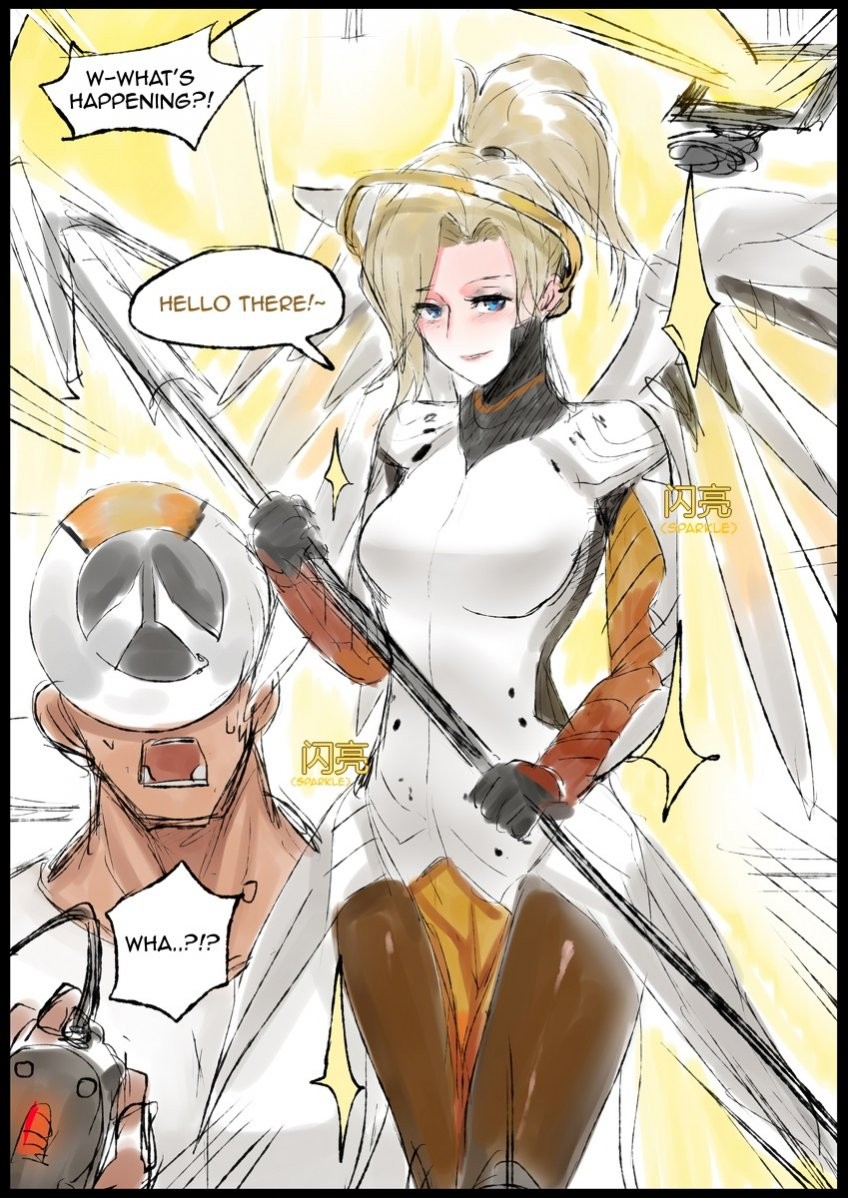 Mercy's Reward porn comic picture 5