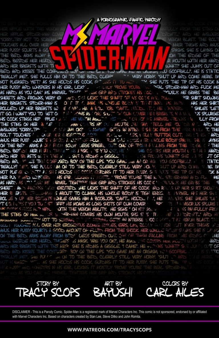 Miss Marvel Spider-Man porn comic picture 2