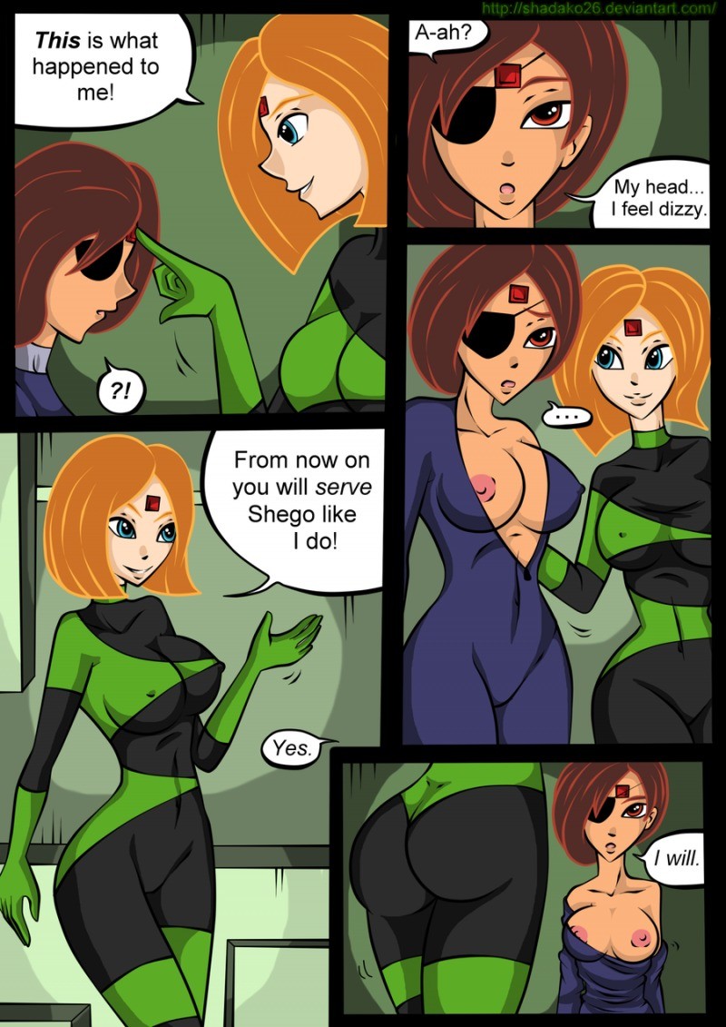 Mistress Shego porn comic picture 8