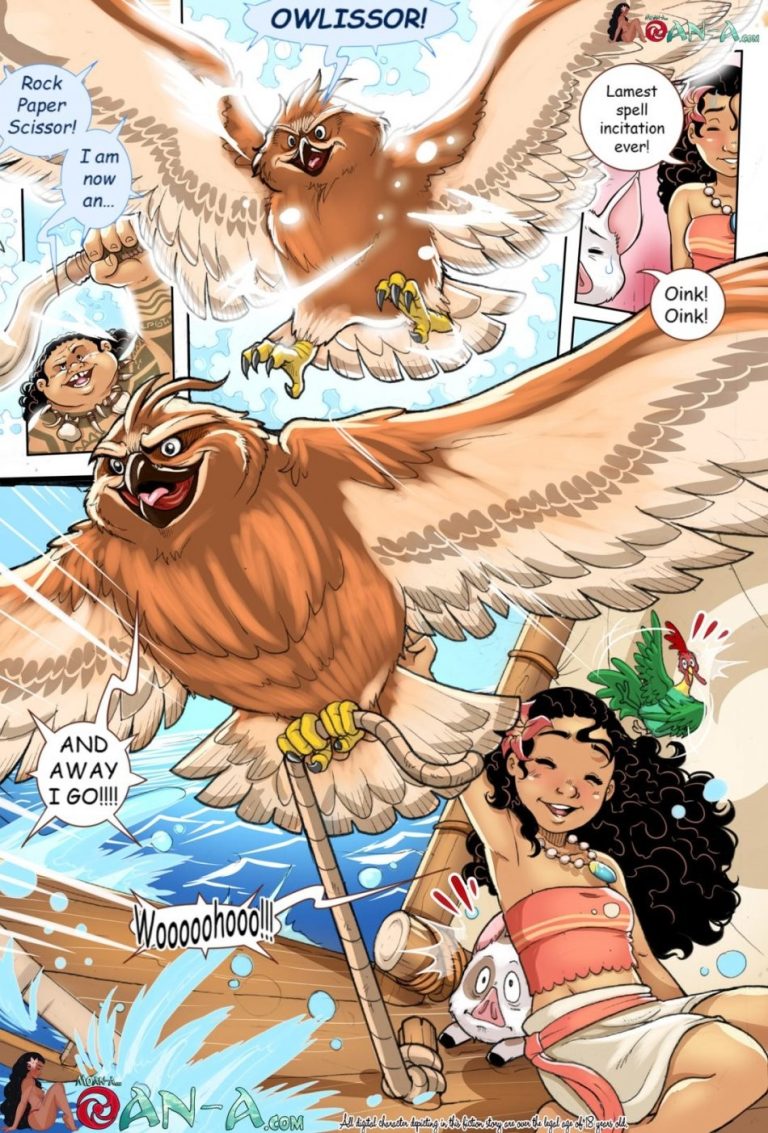 Moana Lost 2 porn comic picture 3