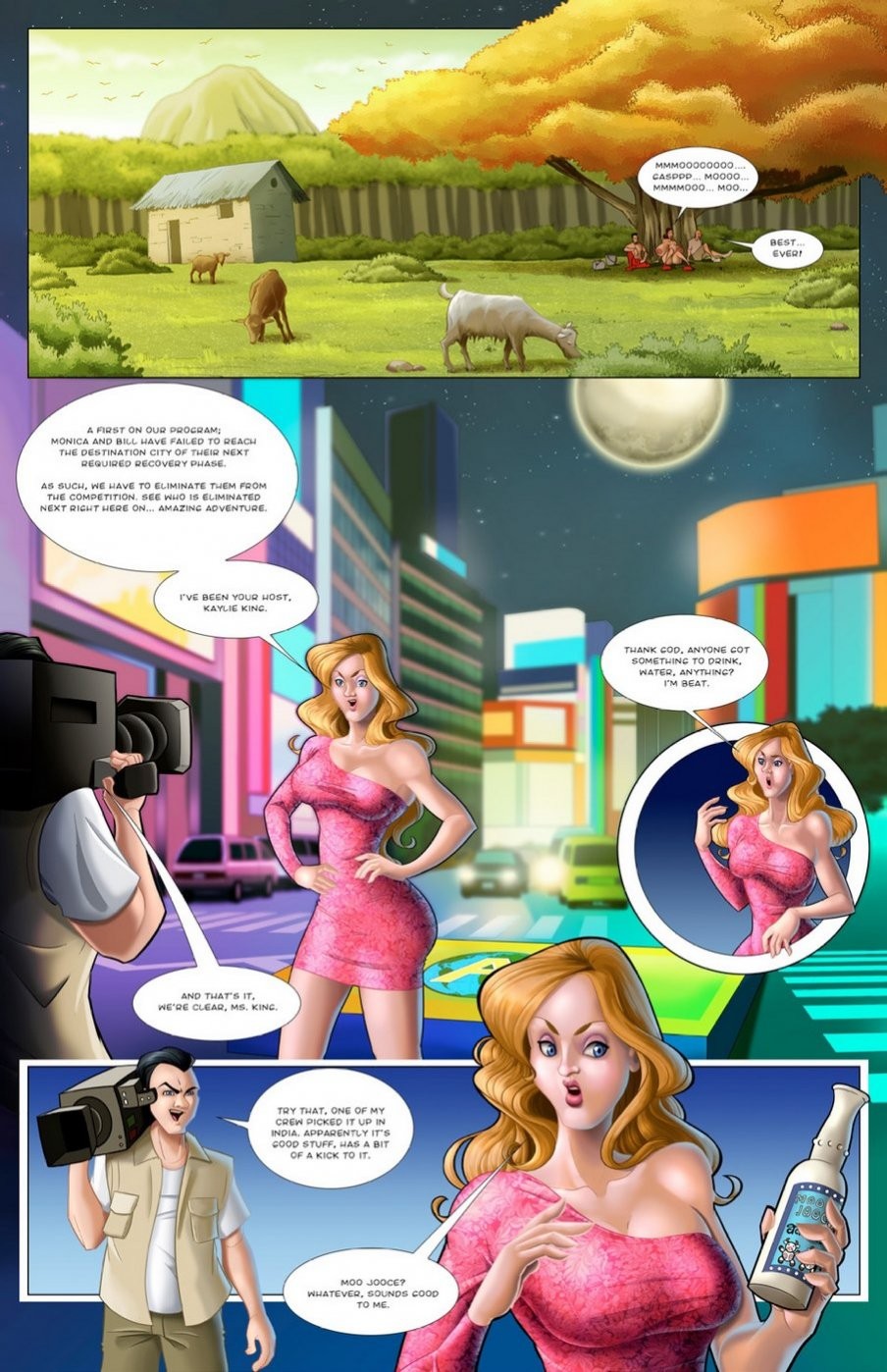 Moo-Nicas Amoo-Zing Adventure porn comic picture 11