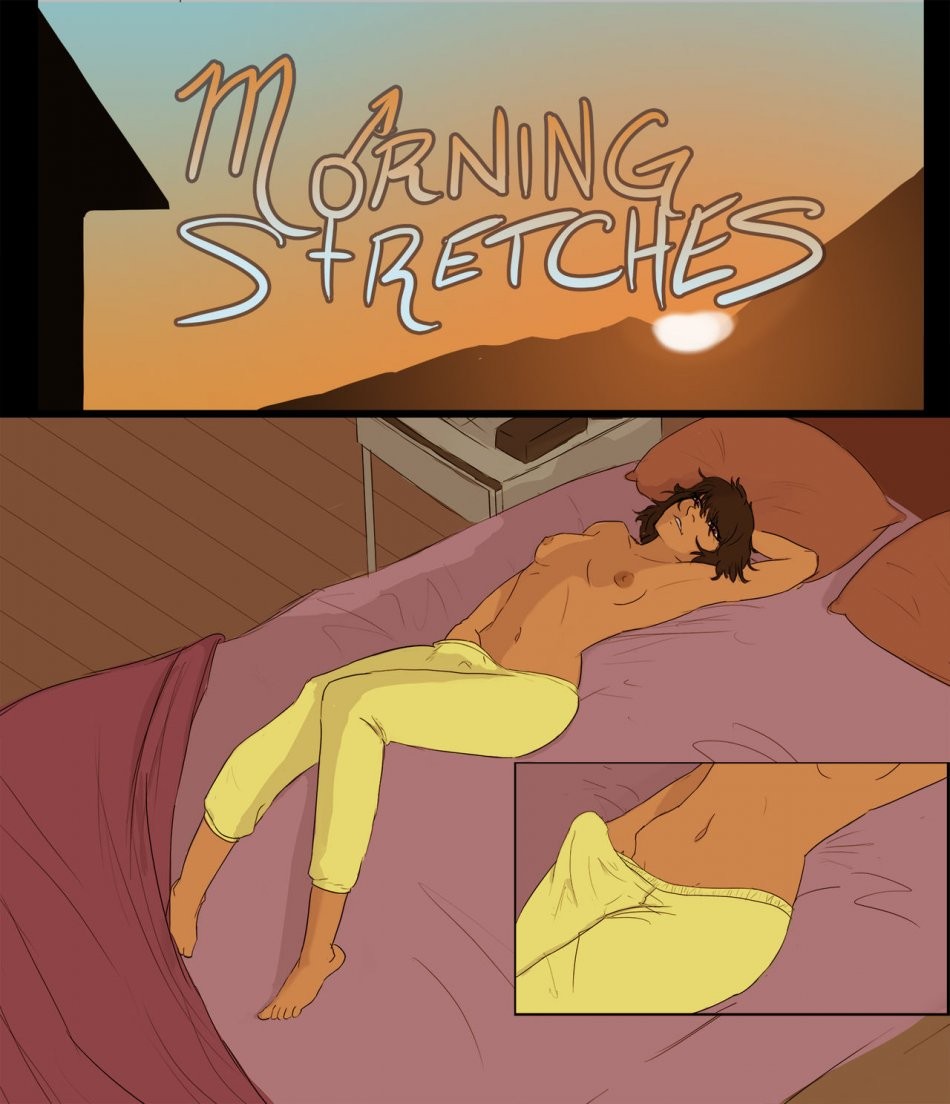 Morning Stretches porn comic picture 1