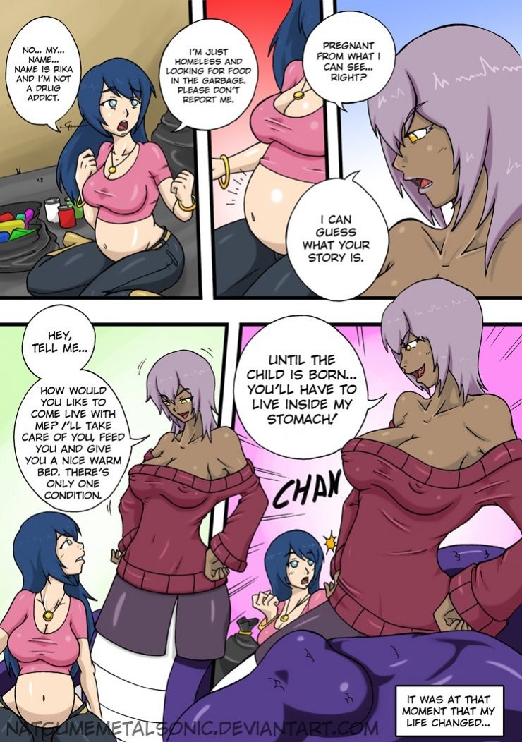 Pregnant Lesbian Cartoon Porn - Naga's Story, Rika's Introduction to Vore Porn comic, Rule 34 comic, Cartoon  porn comic - GOLDENCOMICS