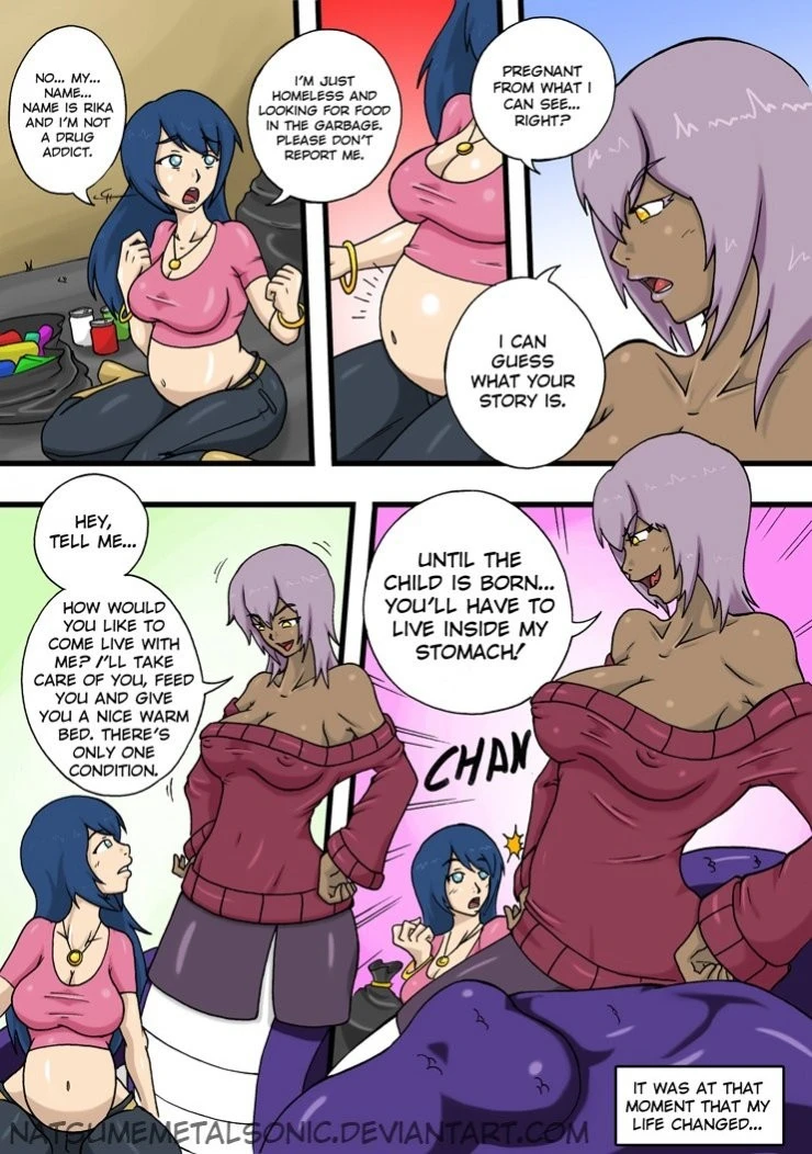 Naga's Story, Rika's Introduction to Vore porn comic picture 3