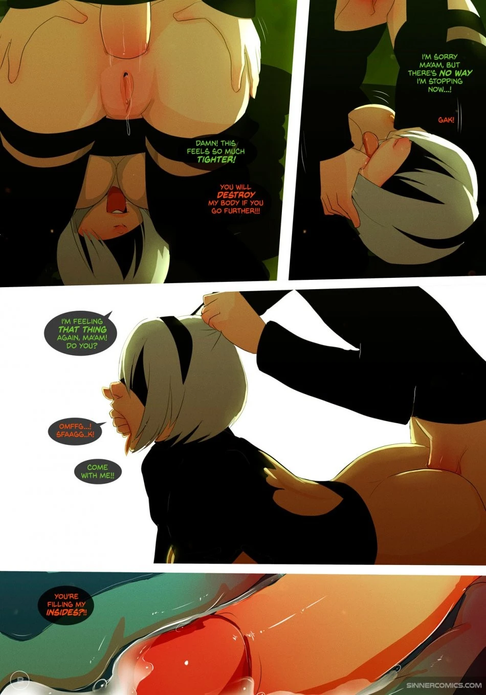 NieR: Automata XXX porn comic picture 8