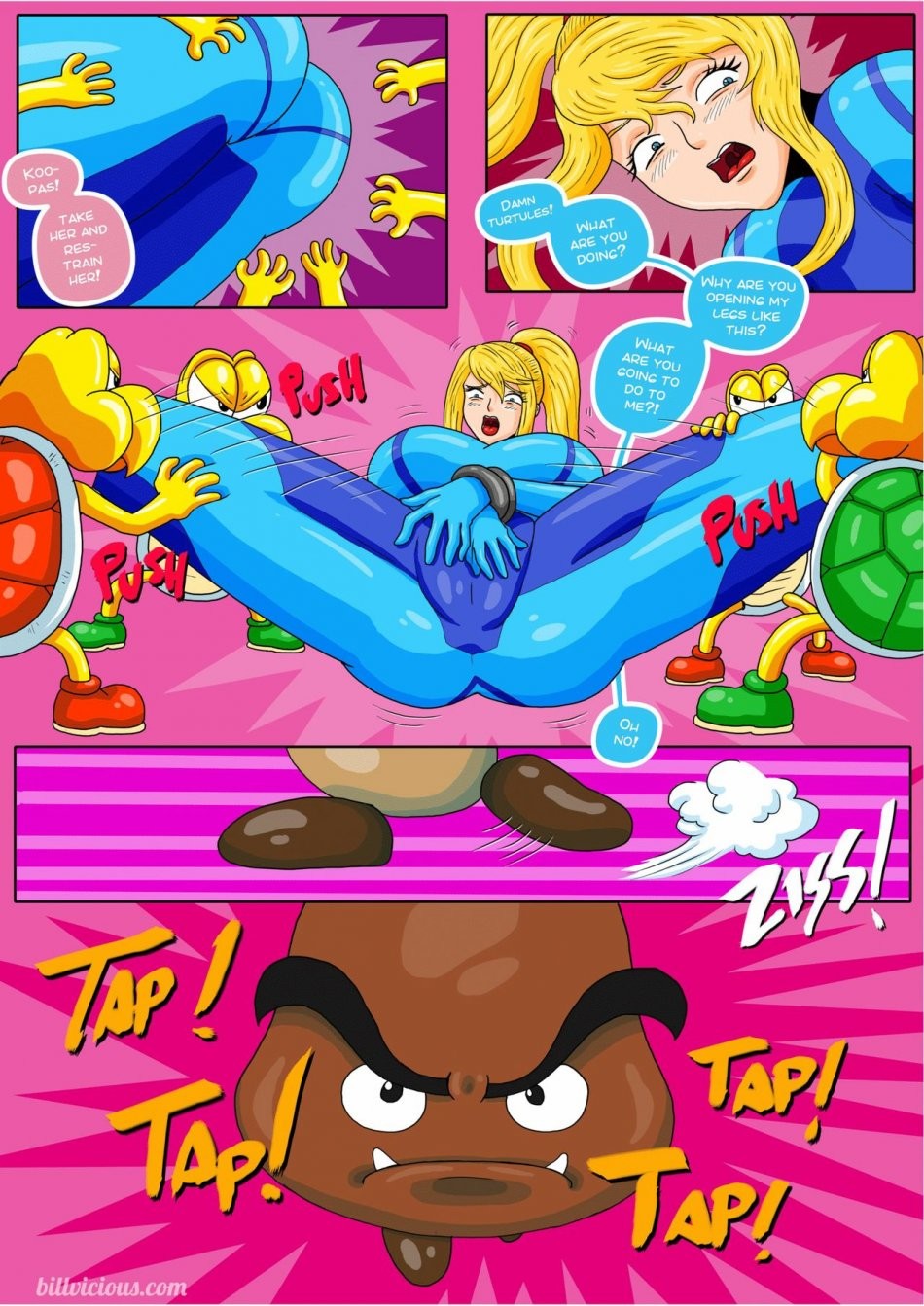 Nintendo fantasies Peach X Samus porn comic picture 15