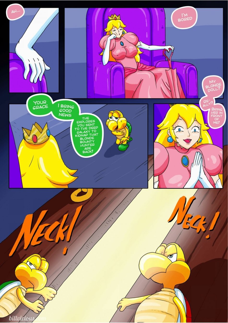 Nintendo fantasies Peach X Samus porn comic picture 8
