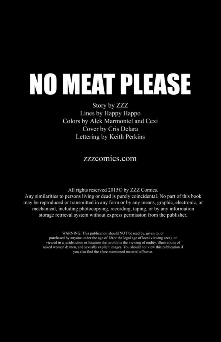 No Meat Please porn comic picture 2
