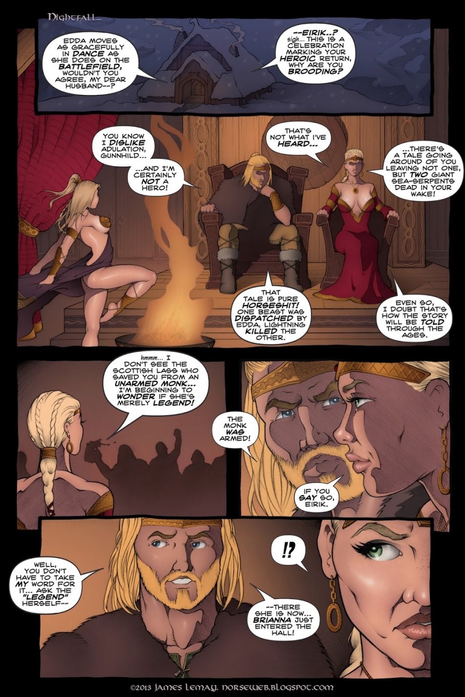 Norse: Dawn of The Shield Maiden 3 porn comic picture 13