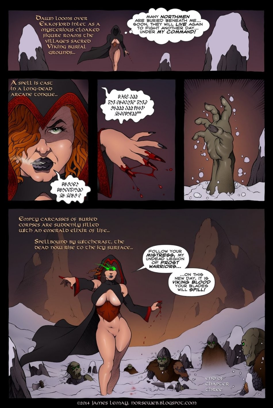 Norse: Dawn of The Shield Maiden 3 porn comic picture 32