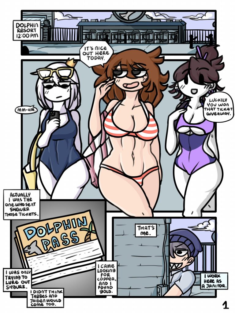 Pause! Animator Resort! porn comic picture 2