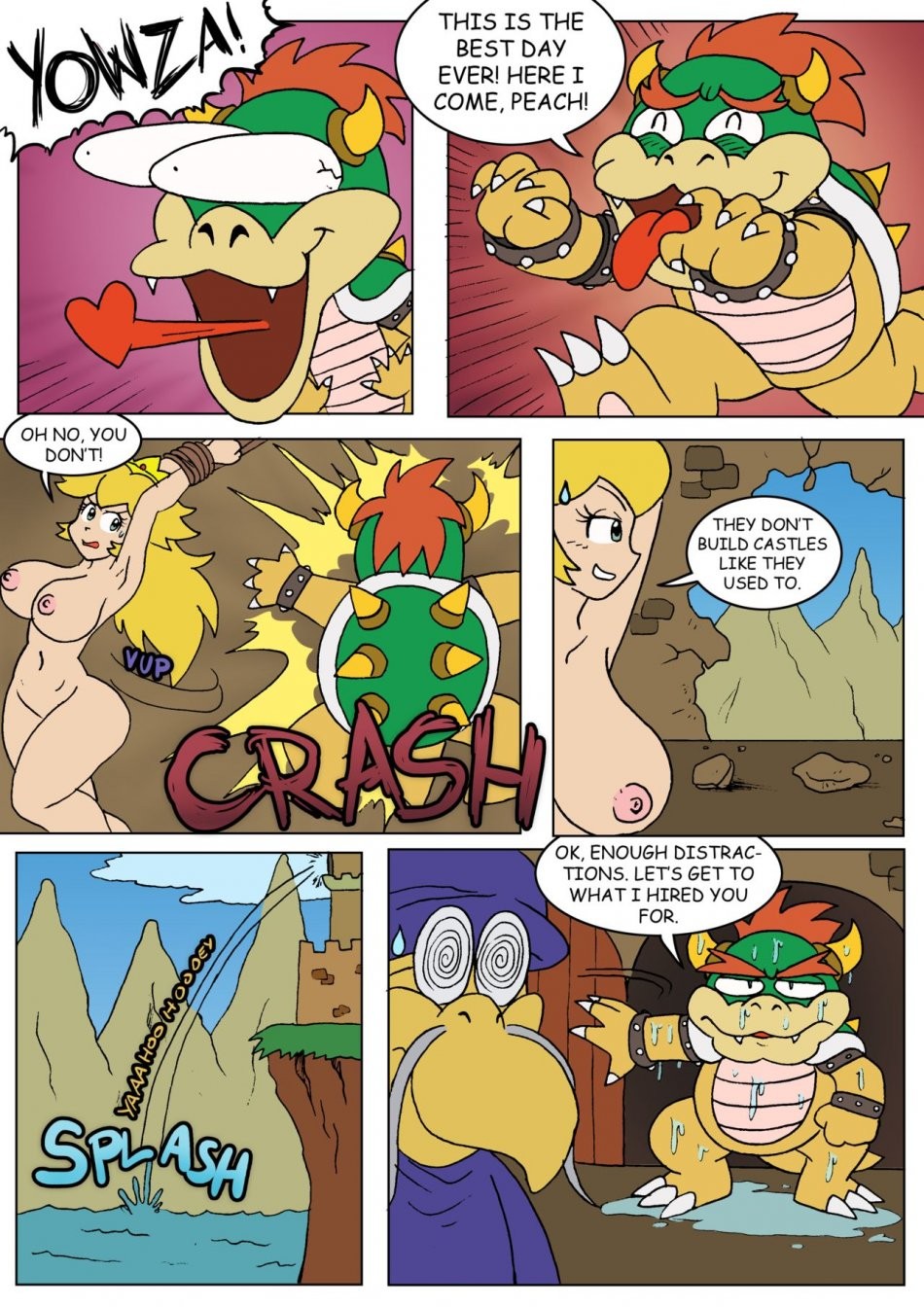 Peach's Tail of Escape porn comic picture 6