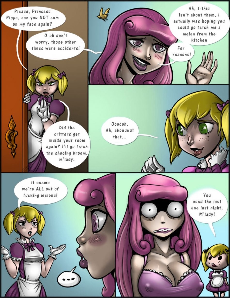 Princess Pippa and the Tragic Melon Shortage porn comic picture 5