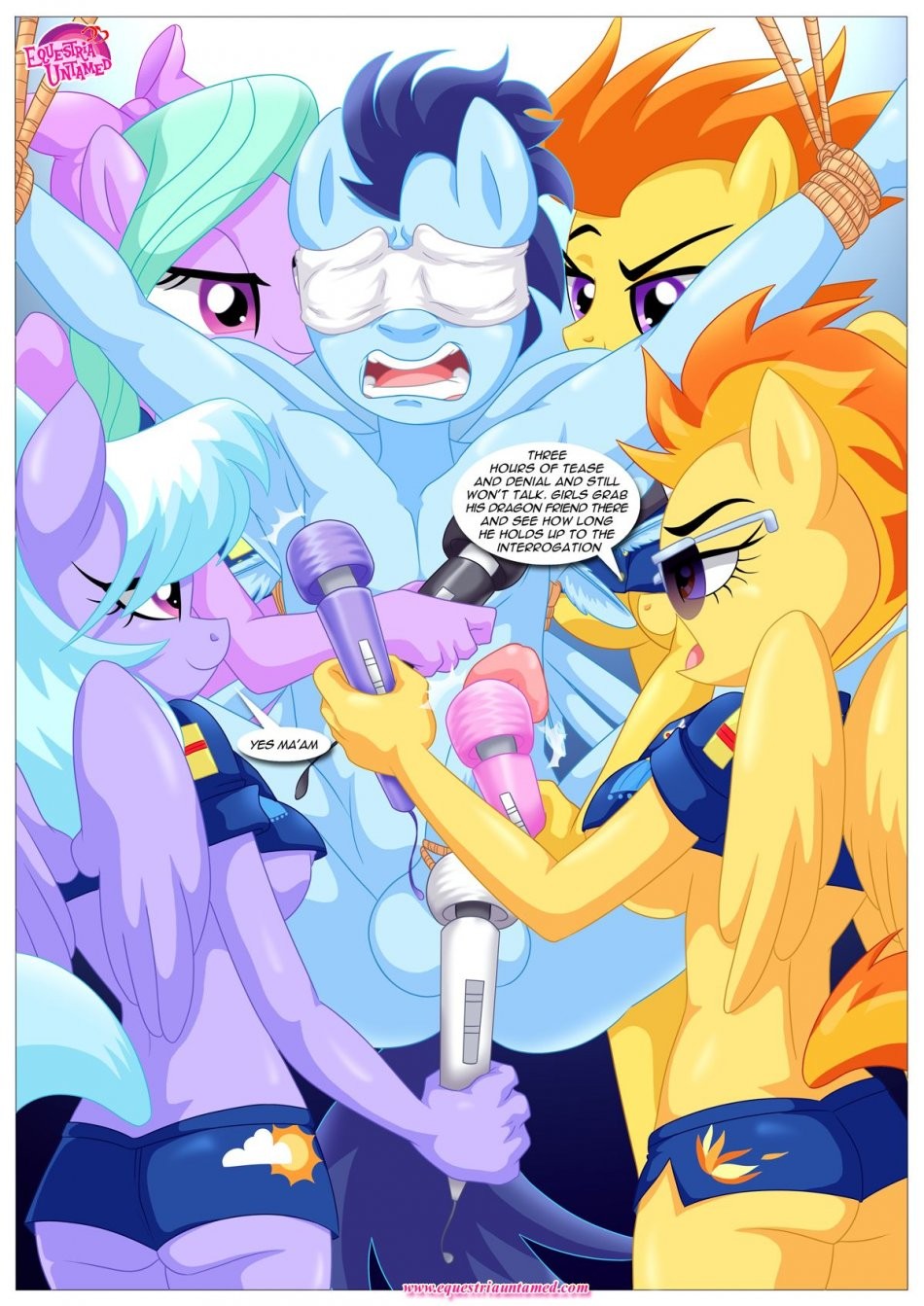 Rainbow Dash's game of Extreme PDA porn comic picture 16