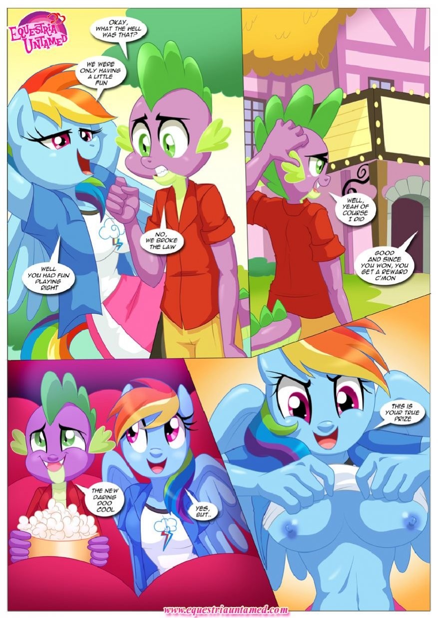 Rainbow Dash's game of Extreme PDA porn comic picture 28