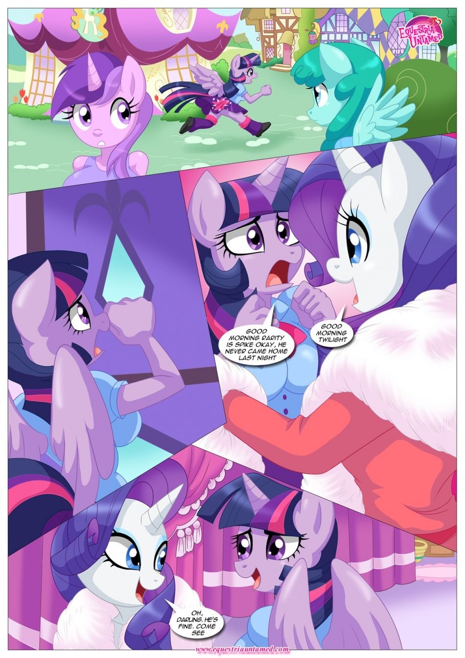 Rainbow Dash's game of Extreme PDA porn comic picture 6