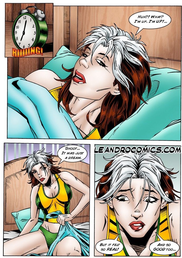 Rogue loses her powers porn comic picture 21