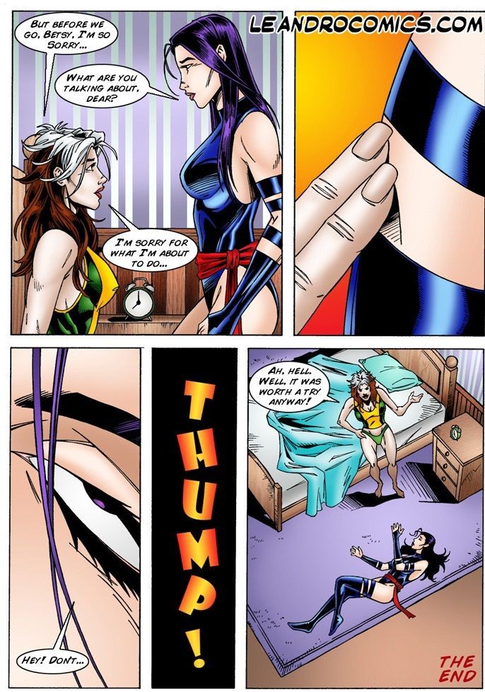 Rogue loses her powers porn comic picture 23