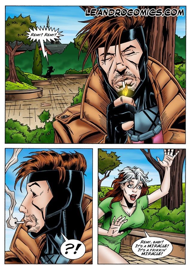 Rogue loses her powers porn comic picture 6