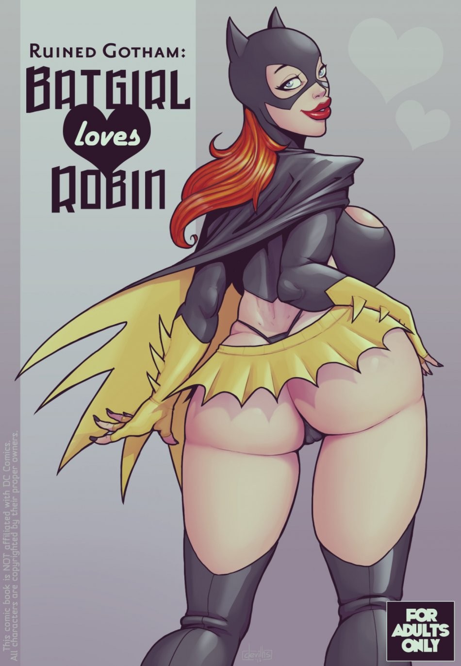 Ruined Gotham: Batgirl loves Robin porn comic picture 1
