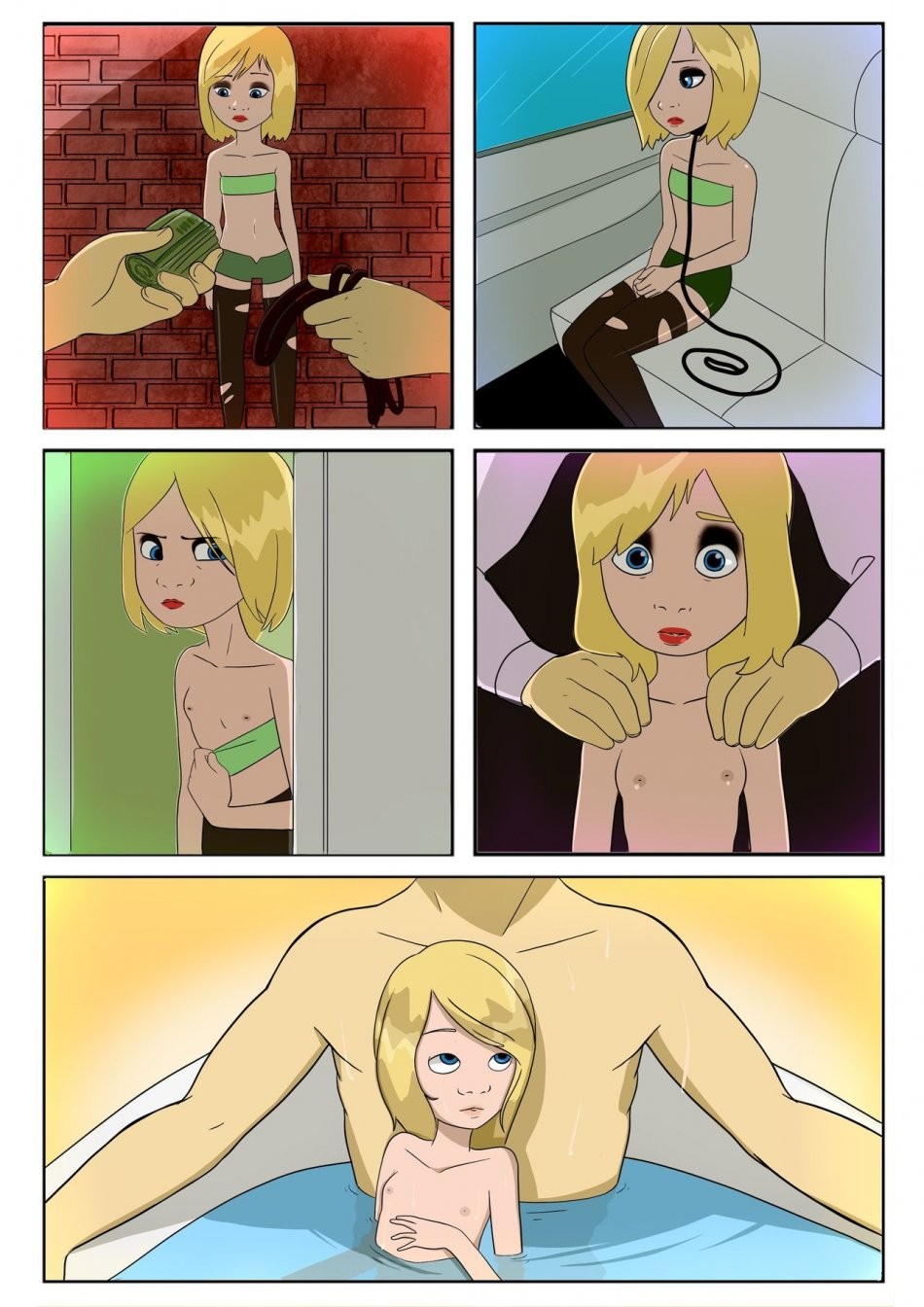 Runaway Riley Remade porn comic picture 2