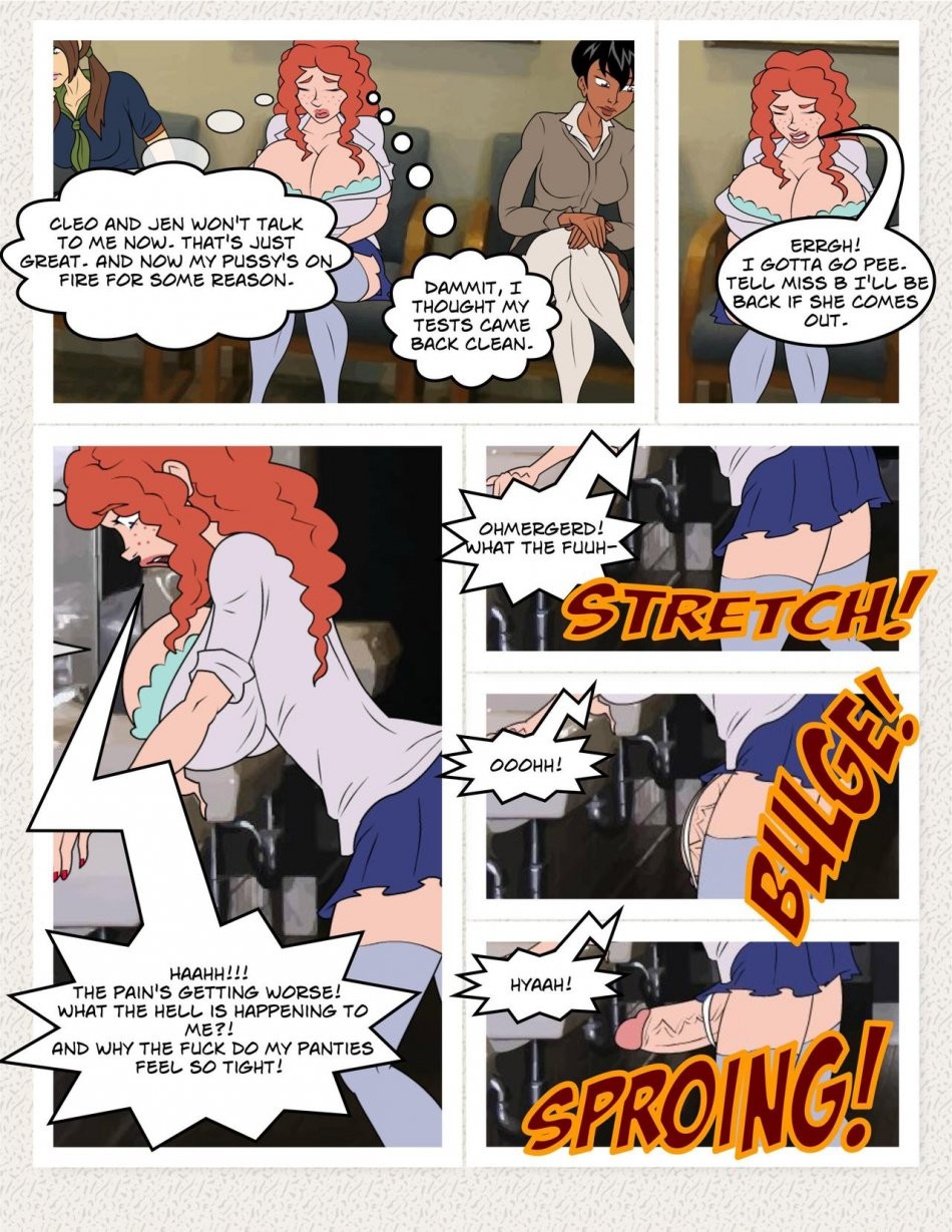 School Girl Curse porn comic picture 3