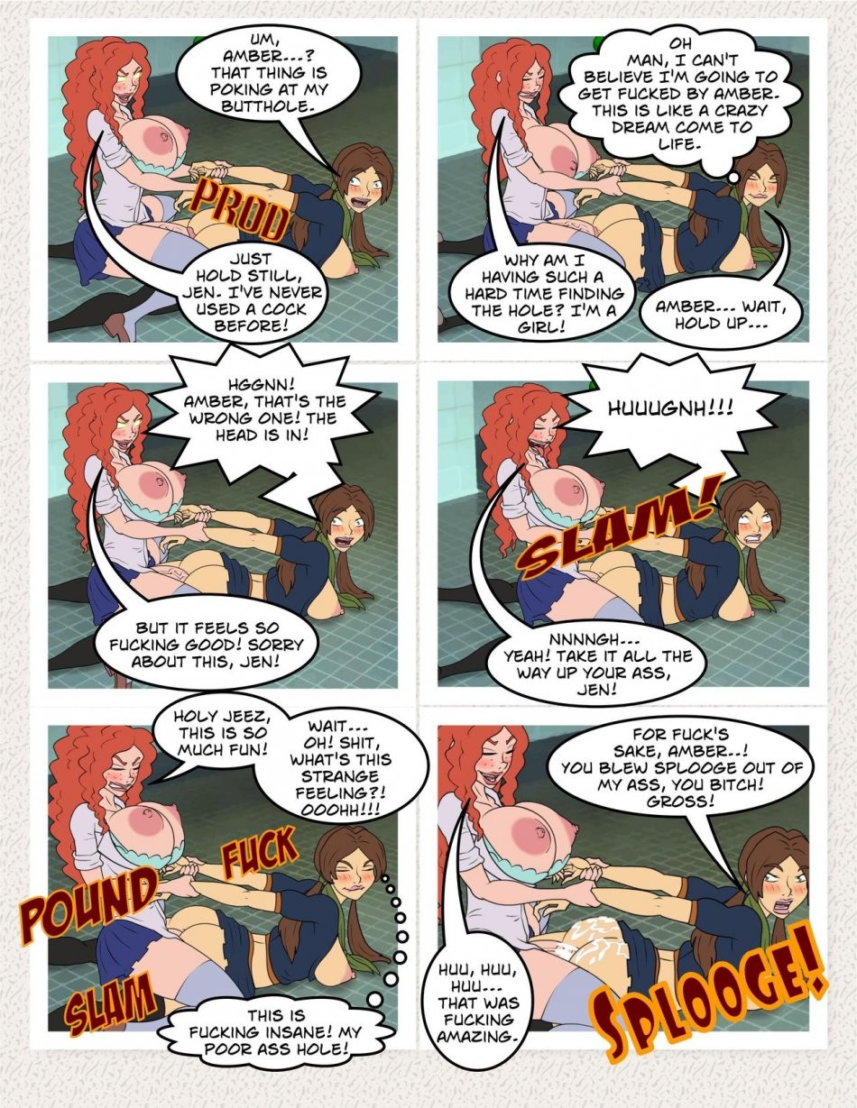 School Girl Curse porn comic picture 5