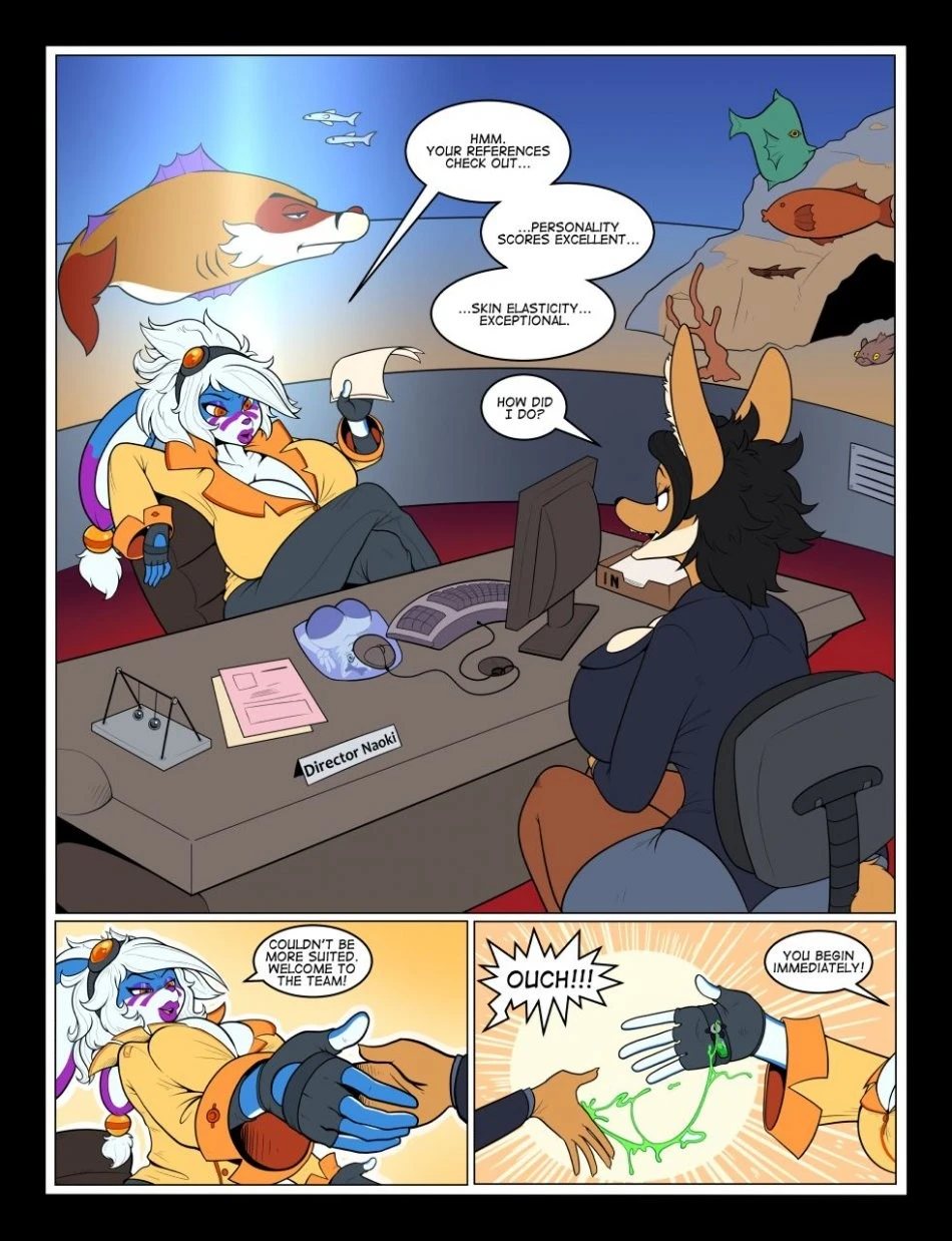 Senneca's New Job porn comic picture 4
