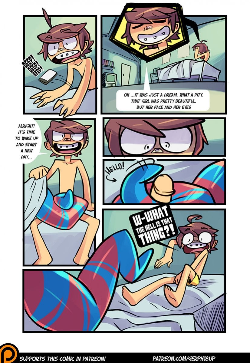 Skarpworld: The Girl With Sharp Teeth porn comic picture 5