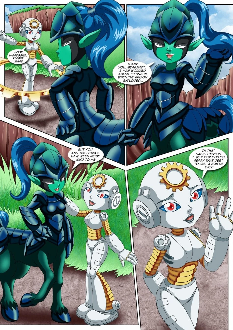 Skylanders Sex Squad 2 porn comic picture 20