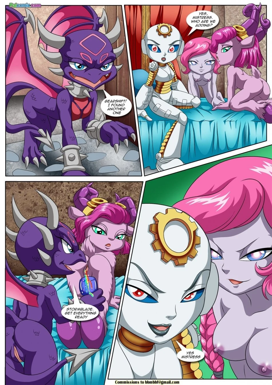 Skylanders Sex Squad 2 porn comic picture 6