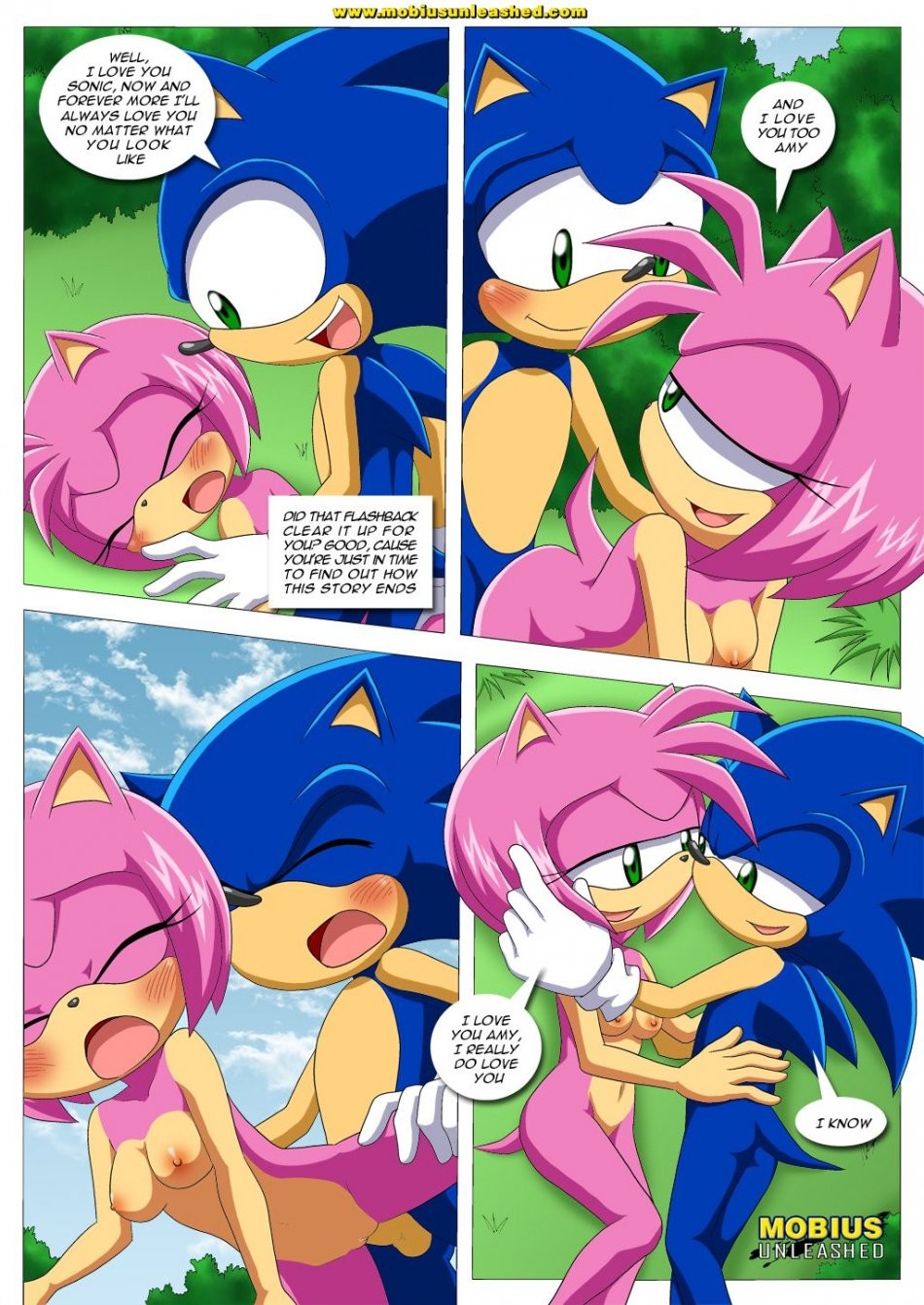 SONAMY with a twist porn comic picture 20