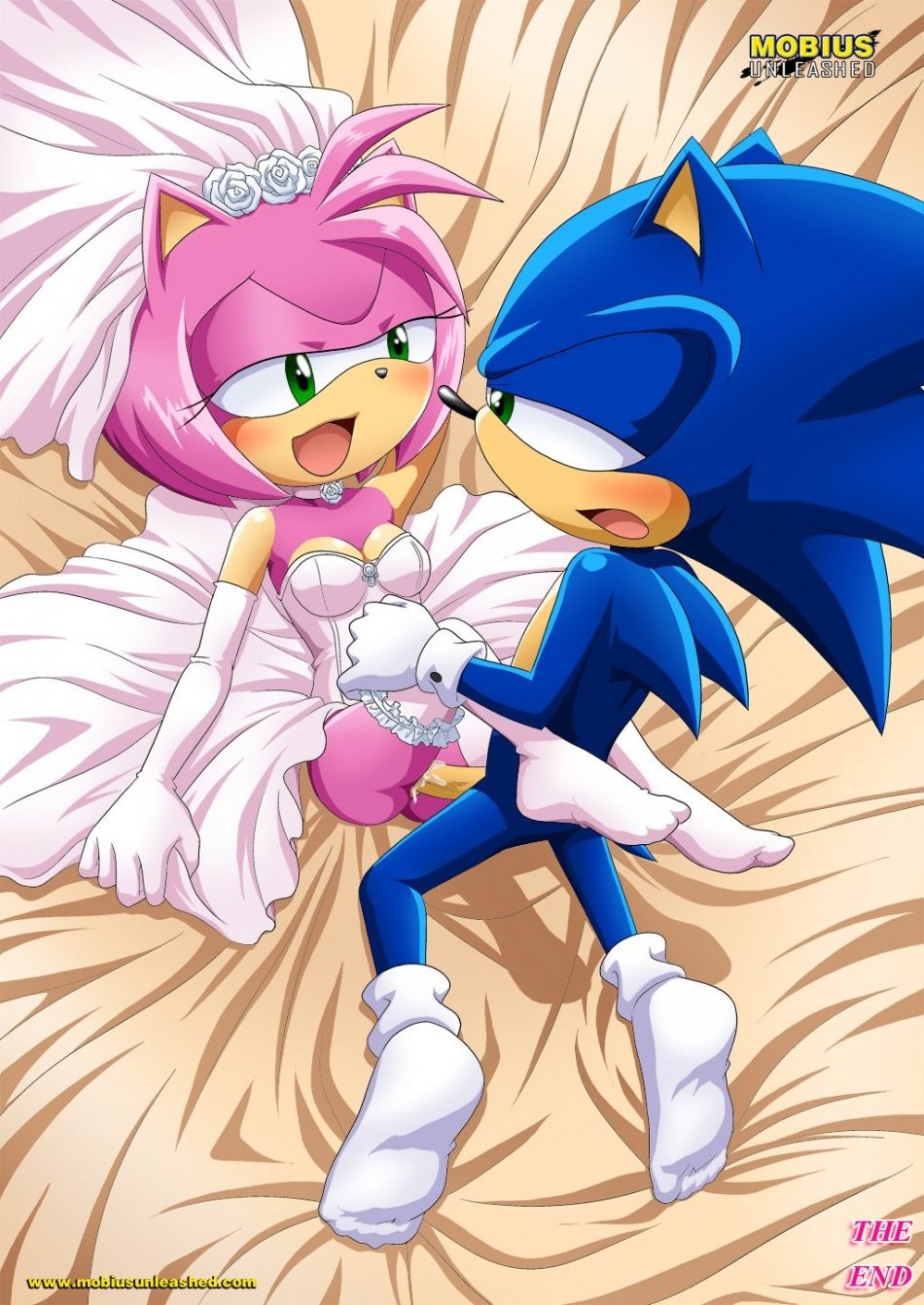 SONAMY with a twist porn comic picture 26