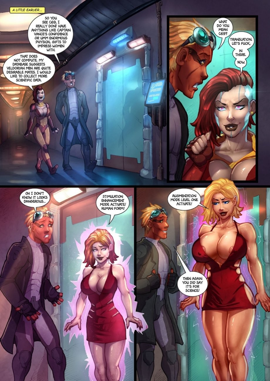 Spaced Hunters porn comic picture 8