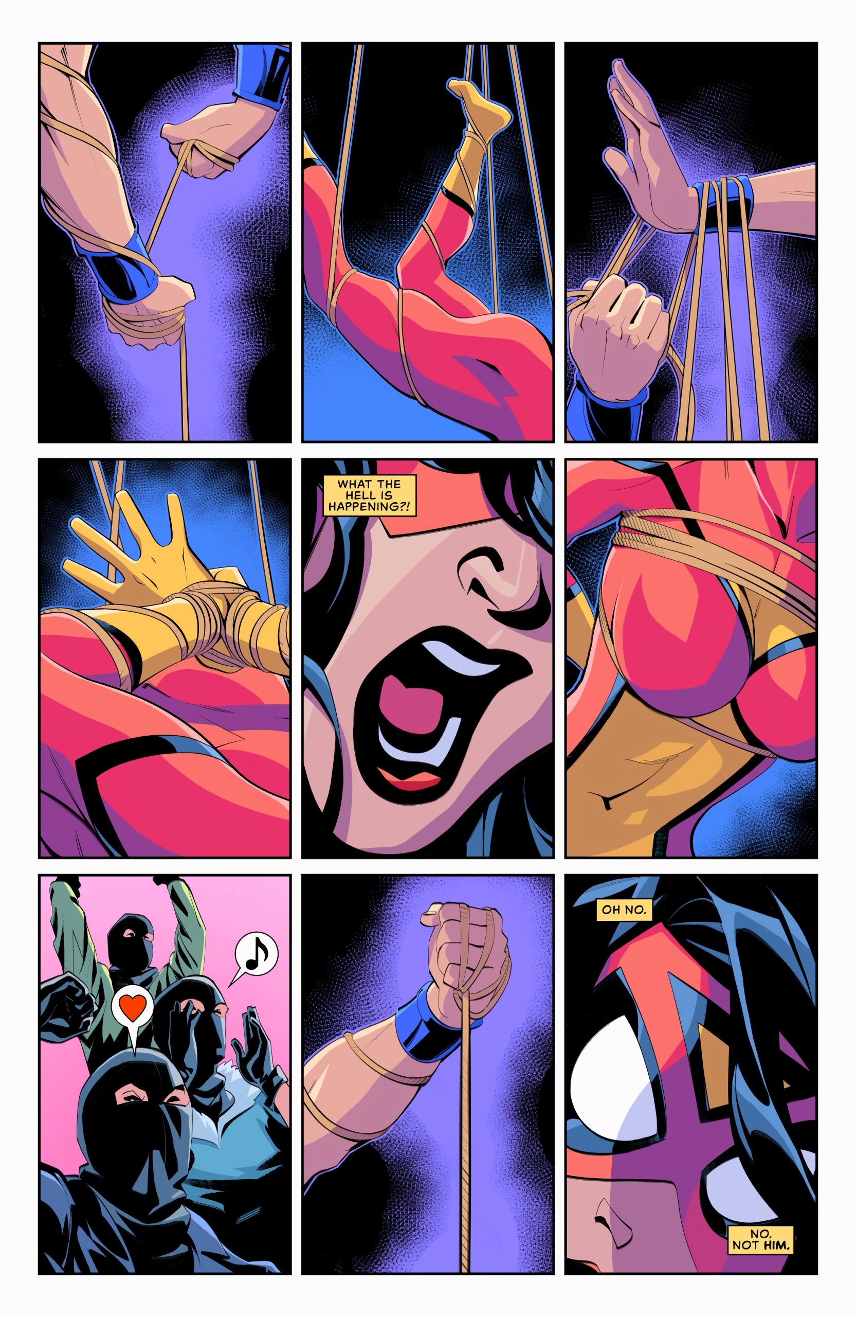 Spider-Woman Return of Hangman 1 porn comic picture 14