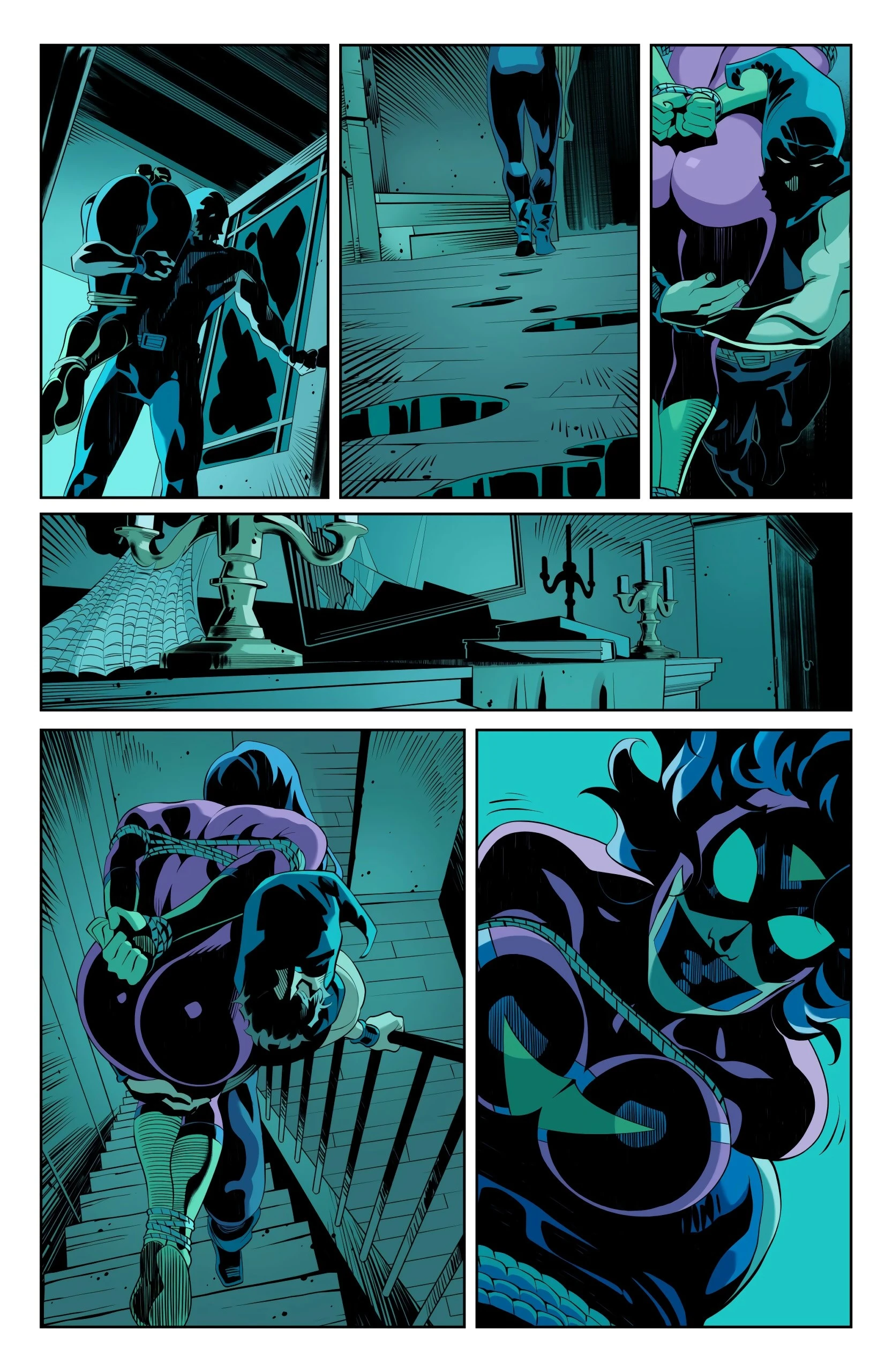 Spider-Woman Return of Hangman 1 porn comic picture 27