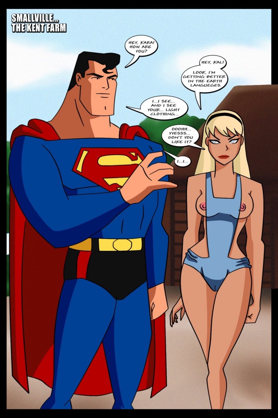 Supergirl Adventures 2 porn comic picture 2