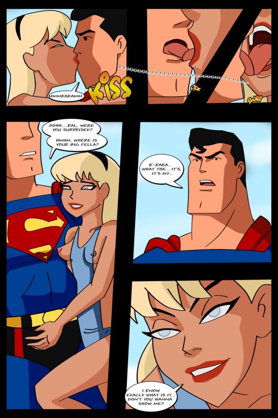 Supergirl Adventures 2 porn comic picture 4
