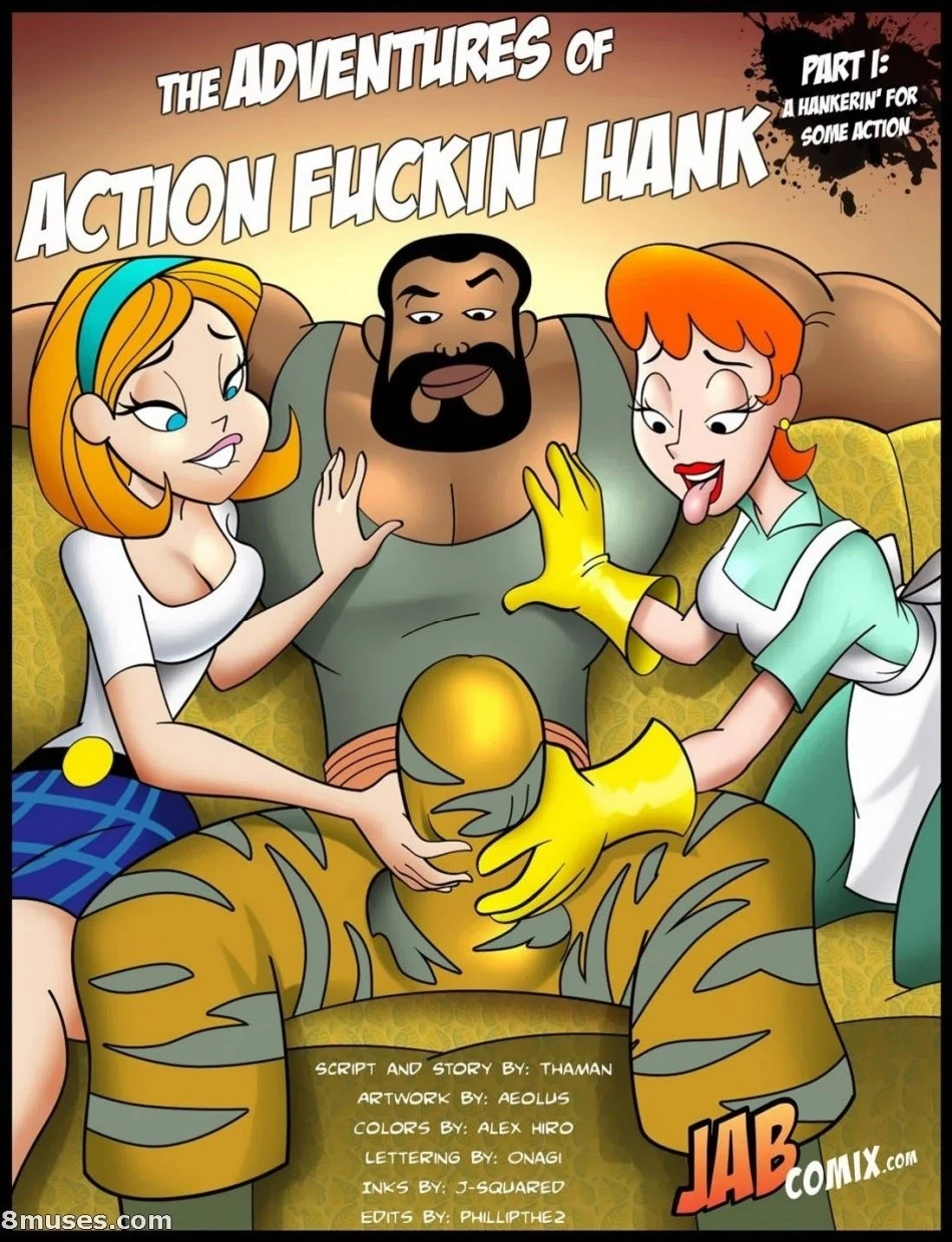 The Adventures of Action Fuckin Hank porn comic picture 1