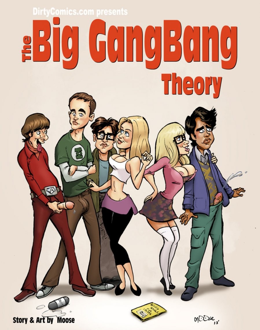 The big gang bang theory porn comic picture 1