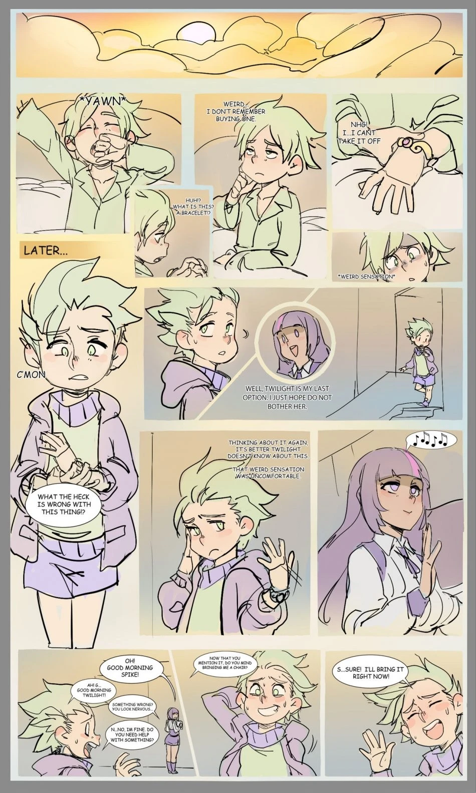 The Bracelet porn comic picture 2