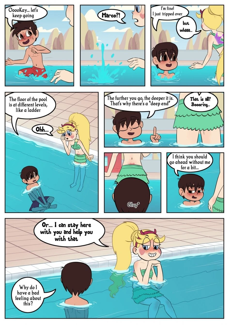The Deep End (incomplete) porn comic picture 3