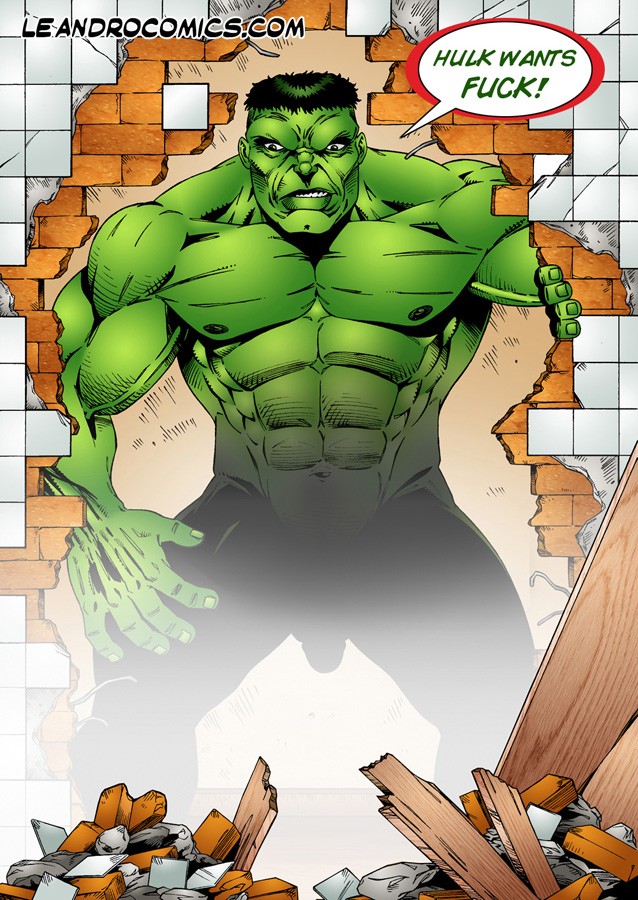 The Incredible Excited Hulk porn comic picture 5