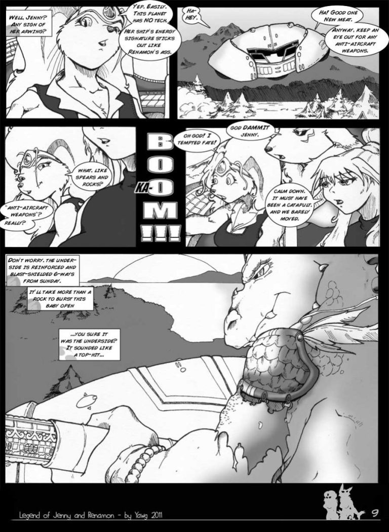 The Legend of Jenny and Renamon porn comic picture 10