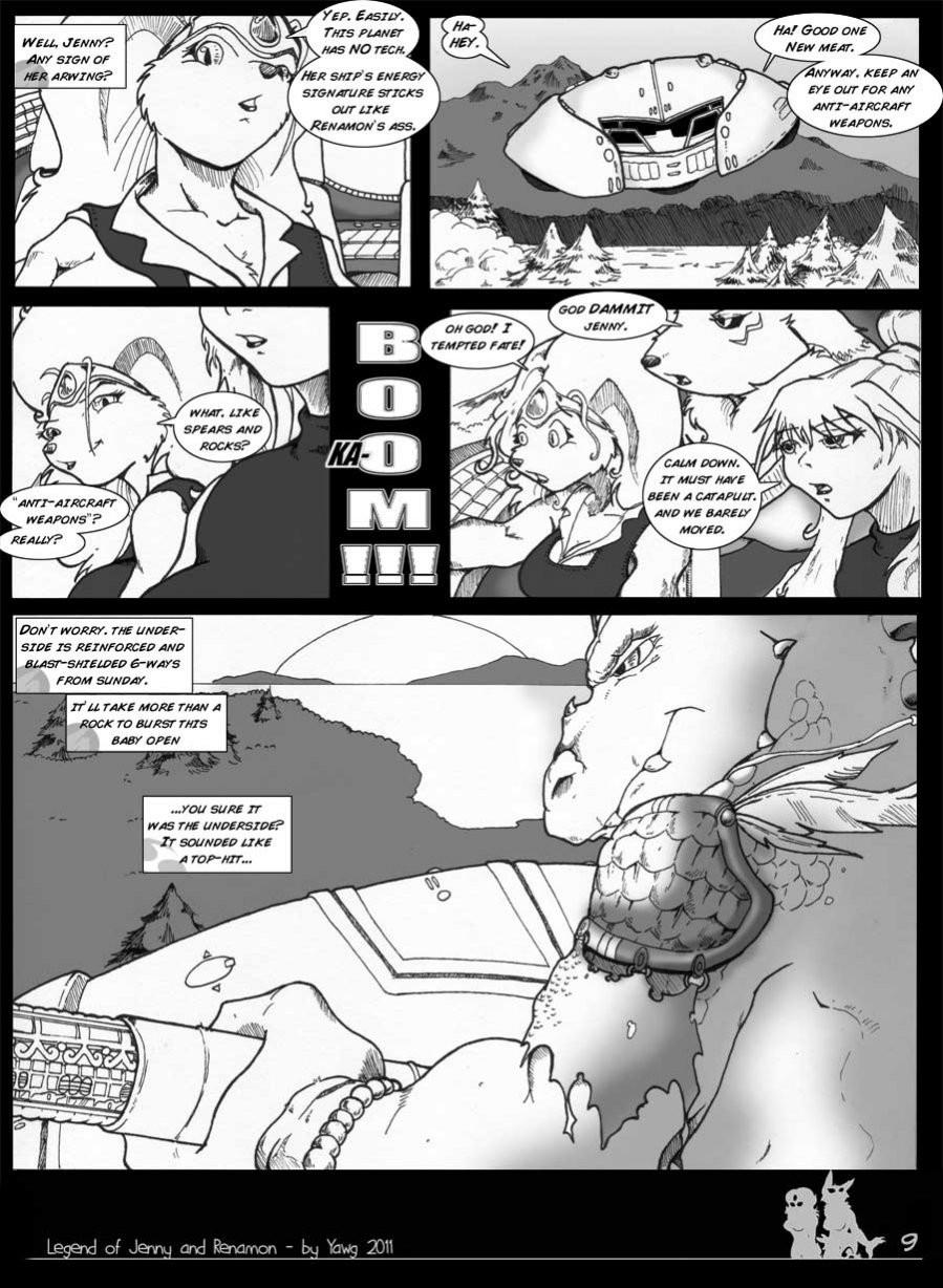 The Legend of Jenny and Renamon porn comic picture 10